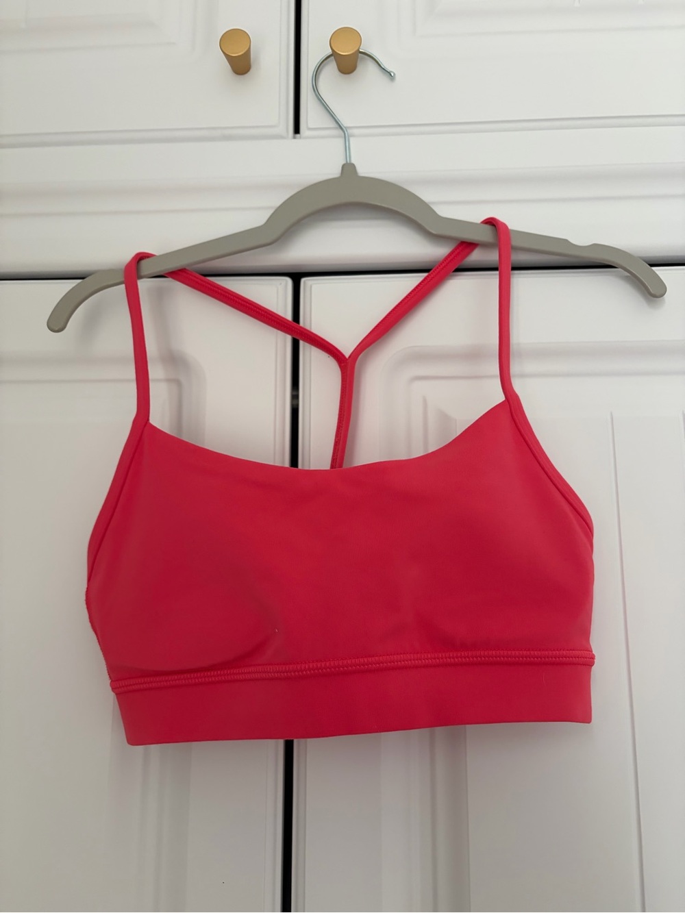 lululemon athletica Bright Pink Strappy Sports Bra